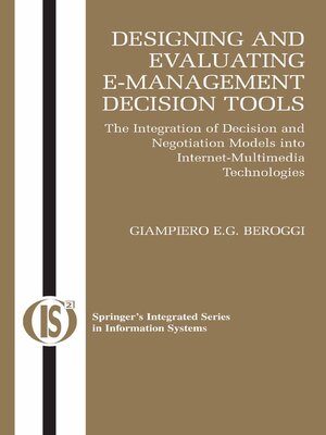 cover image of Designing and Evaluating E-Management Decision Tools